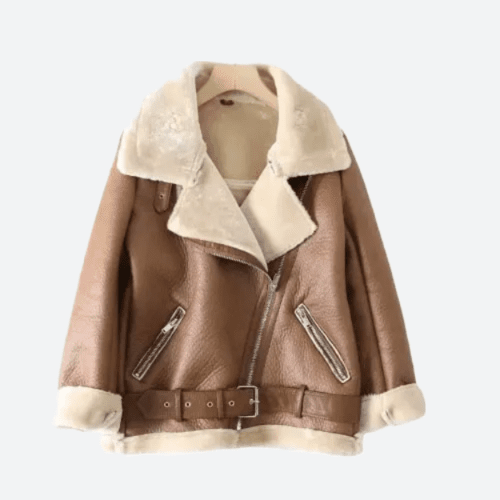 Fur Integrated Thermal Lapel Jackets