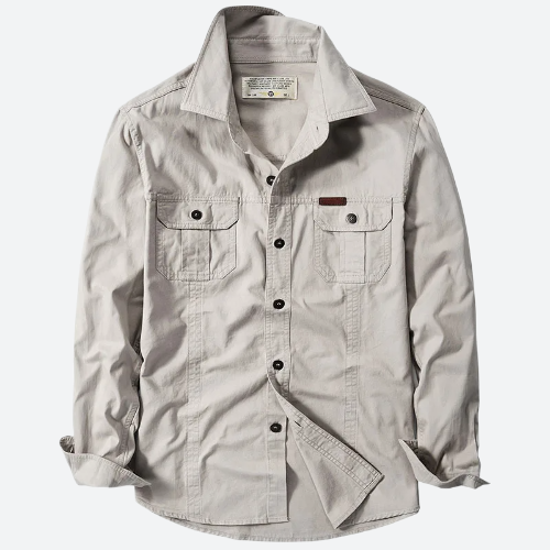 Classic Button-Up Casual Shirt Jackets
