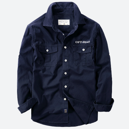 Classic Button-Up Casual Shirt Jackets