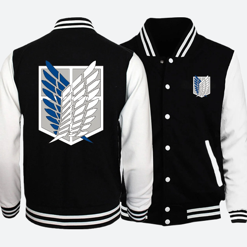 Bold Winged Emblem Varsity Jackets