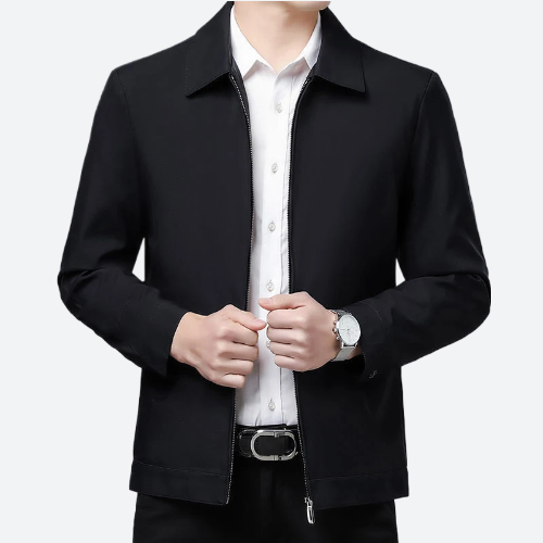 Modern Casual Zippered Blazer Jackets