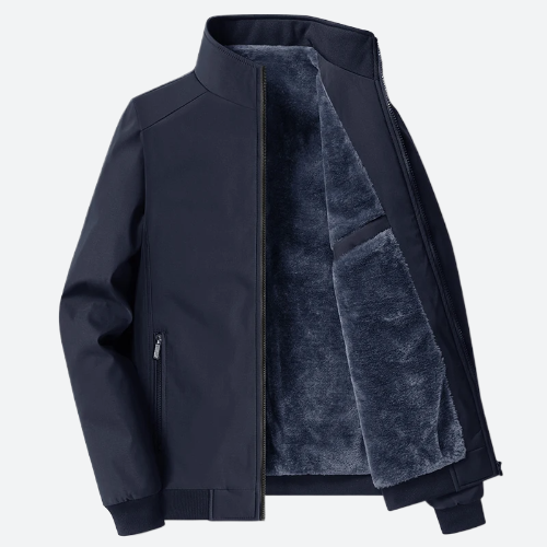 Luxury Fleece-Lined Winter Bomber Jackets