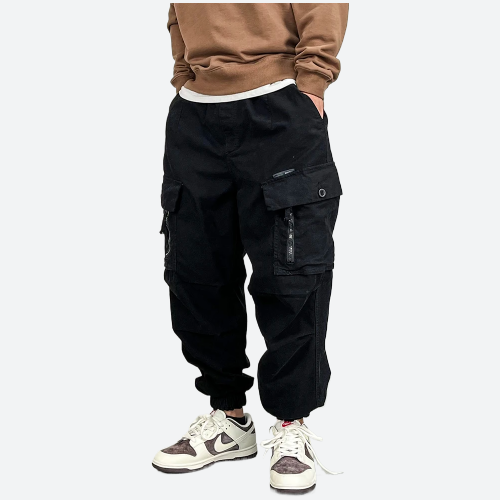 Stylish Utility Cargo Trousers with Pockets