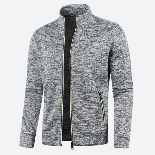 Modern Athletic Zip-Up Fleece Jackets