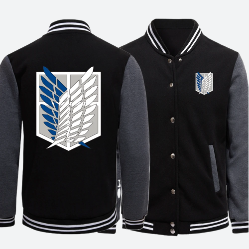 Bold Winged Emblem Varsity Jackets