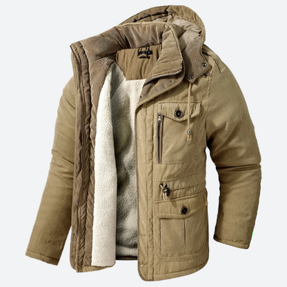 Warm Durable Sherpa-Lined Winter Jackets