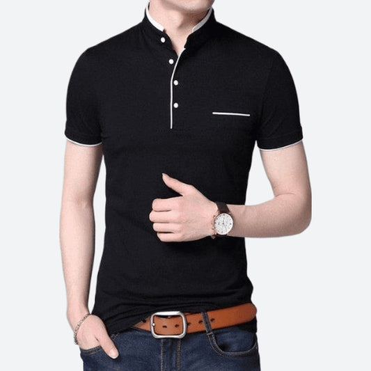 Cotton Solid Polo Shirts