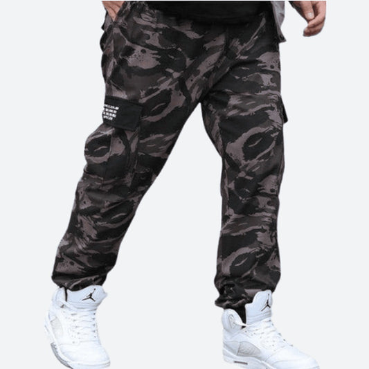 Military Style Cotton Trousers
