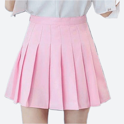 Solid Colour Slim Skirts