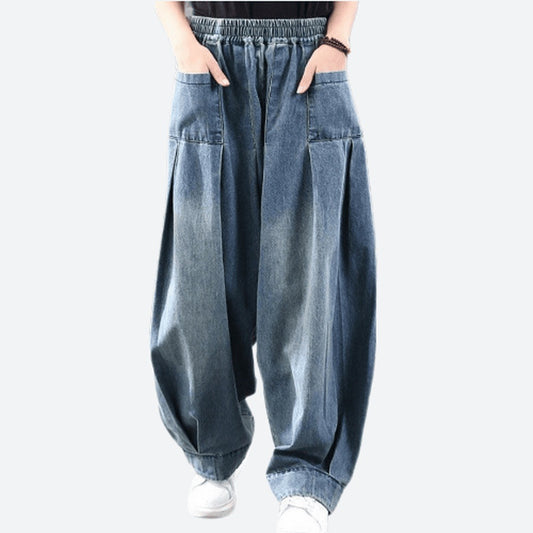 Streetwear Pockets Denim Jeans